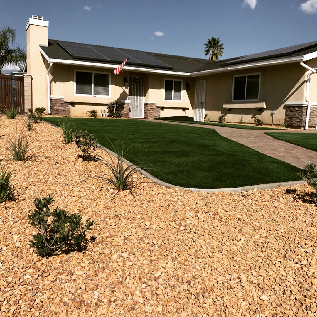 Pavers & Artificial Grass Landscape Gallery, San Bernardino, CA