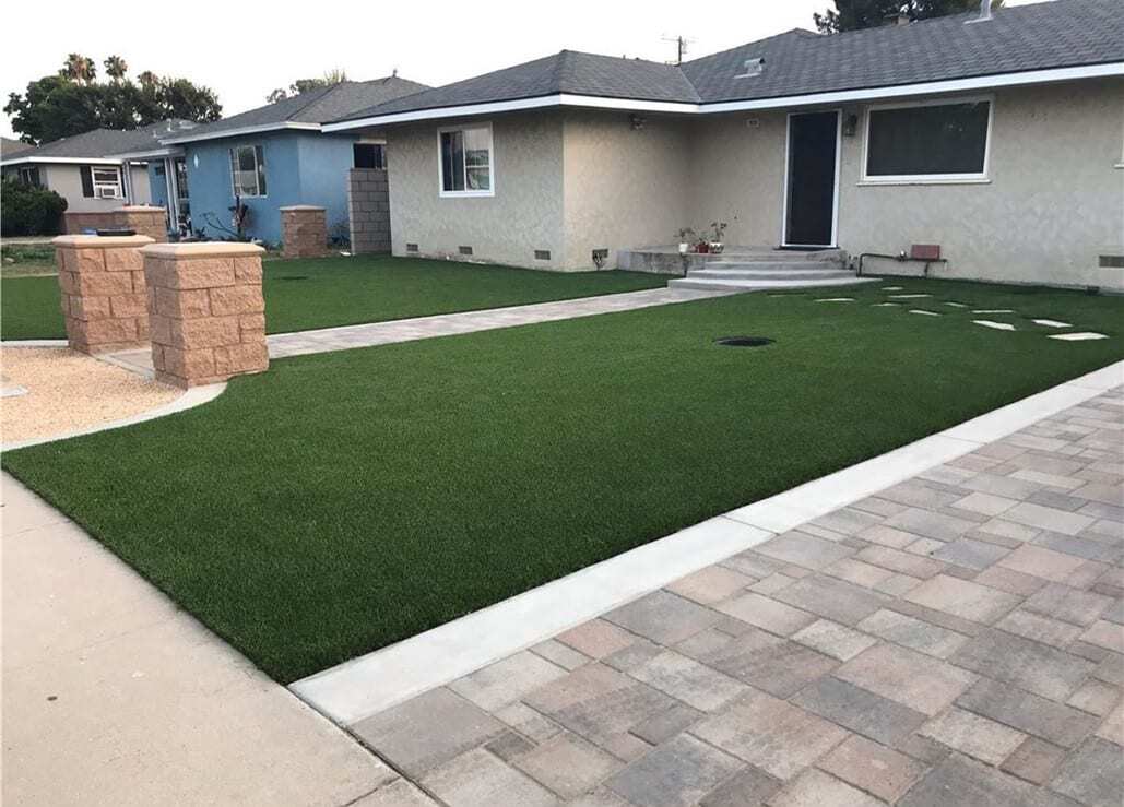 Landscape Designers - Artificial Grass Pavers Landscape, San Bernardino