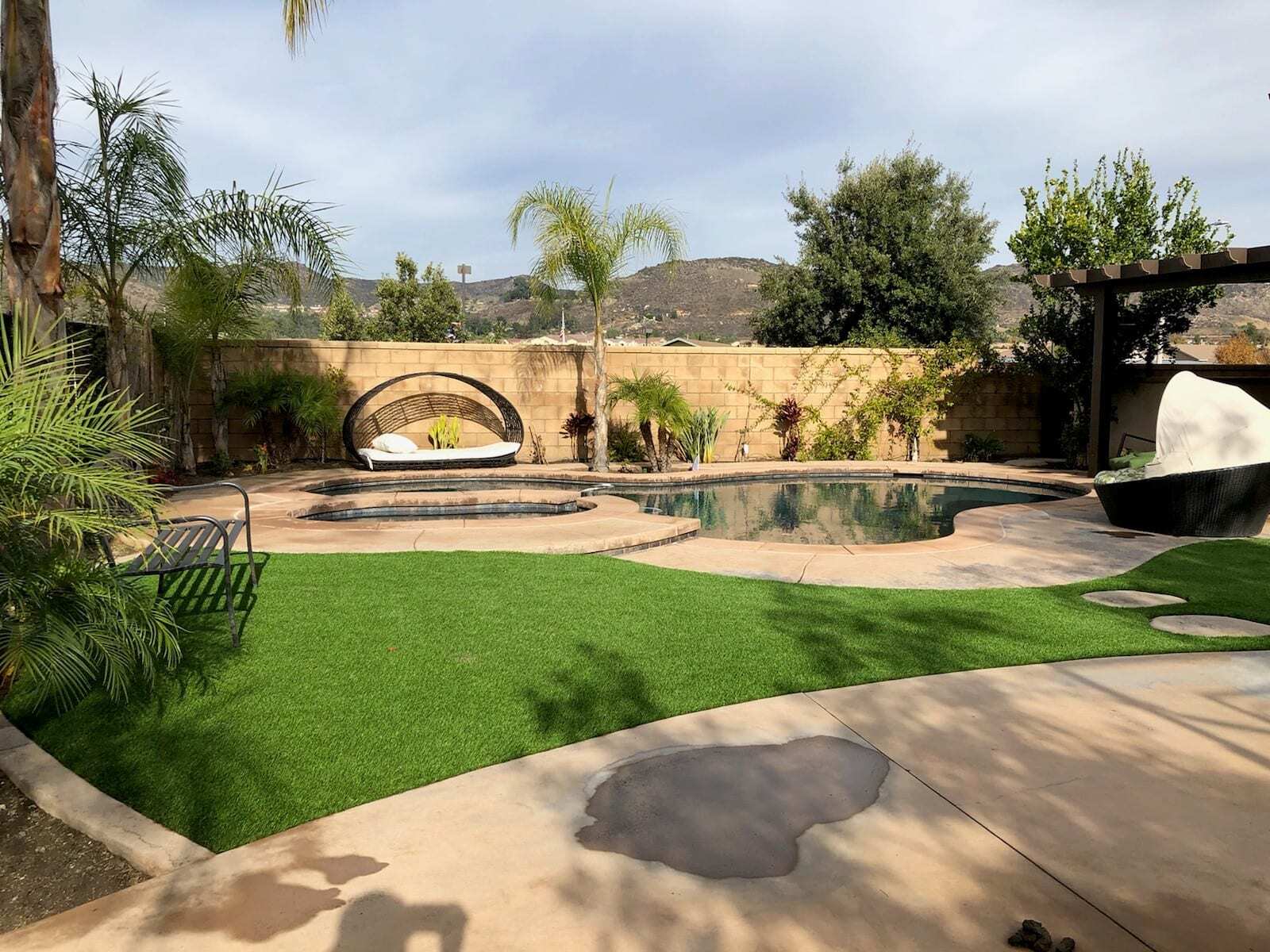 Custom Paved Pool Deck, Pavers, Remolding-New Install, San Bernardino