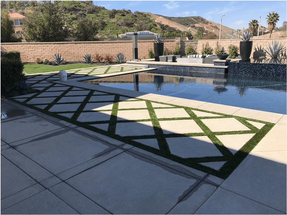 Landscape Designers - Artificial Grass Pavers Landscape, San Bernardino